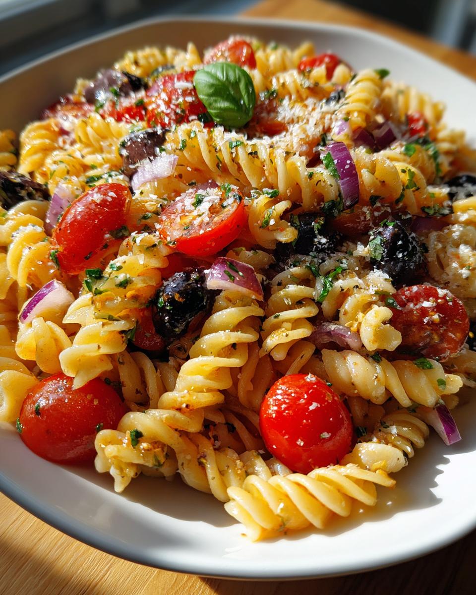 Decadent Italian Pasta Salad Recipe in Just 30 Minutes 6 Italian Pasta Salad - detail 1