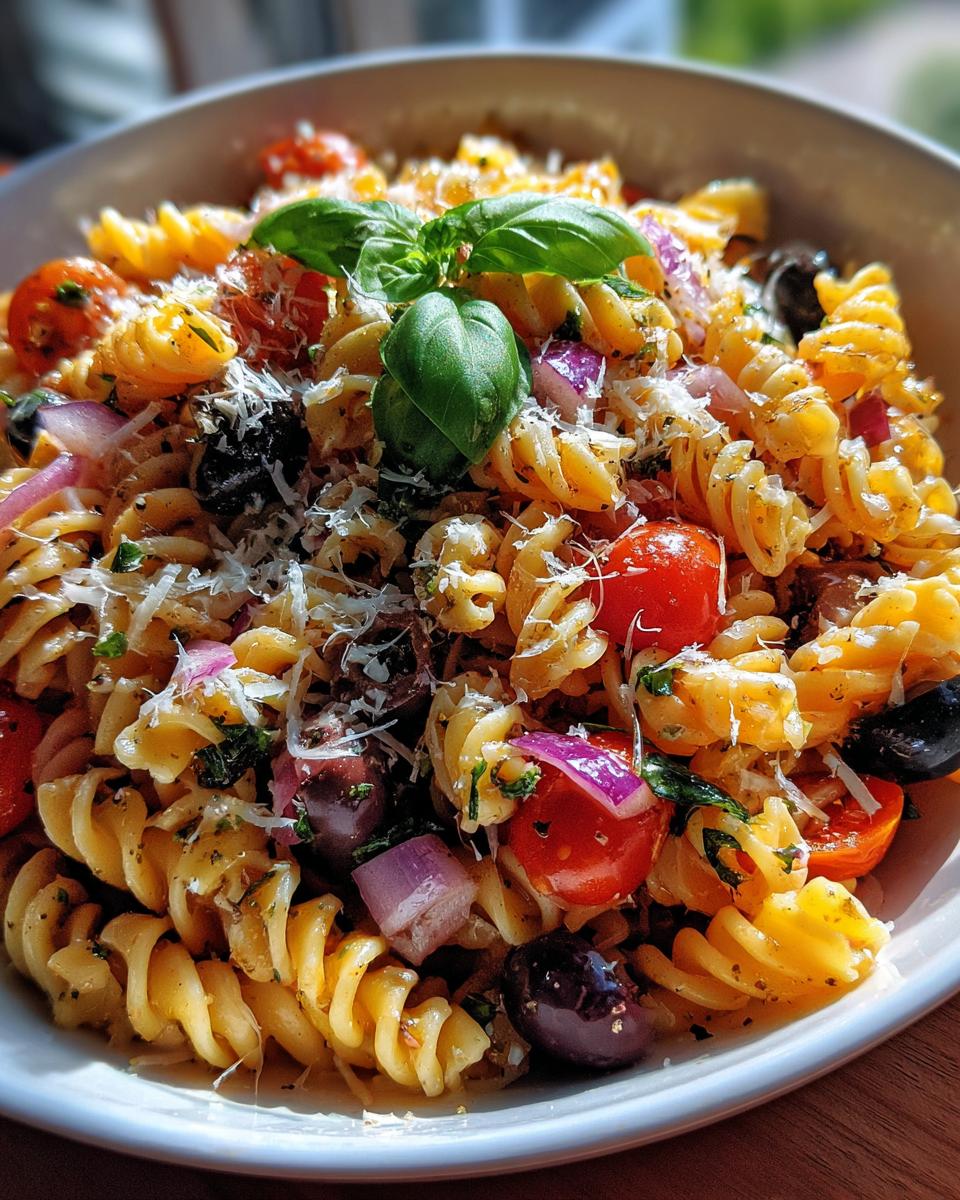 Decadent Italian Pasta Salad Recipe in Just 30 Minutes 9 Italian Pasta Salad - detail 4