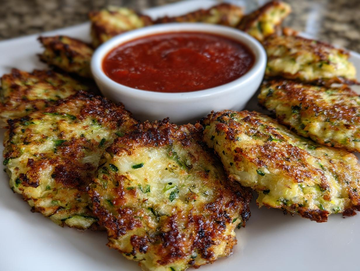 Italian-inspired Zucchini Garlic Bites