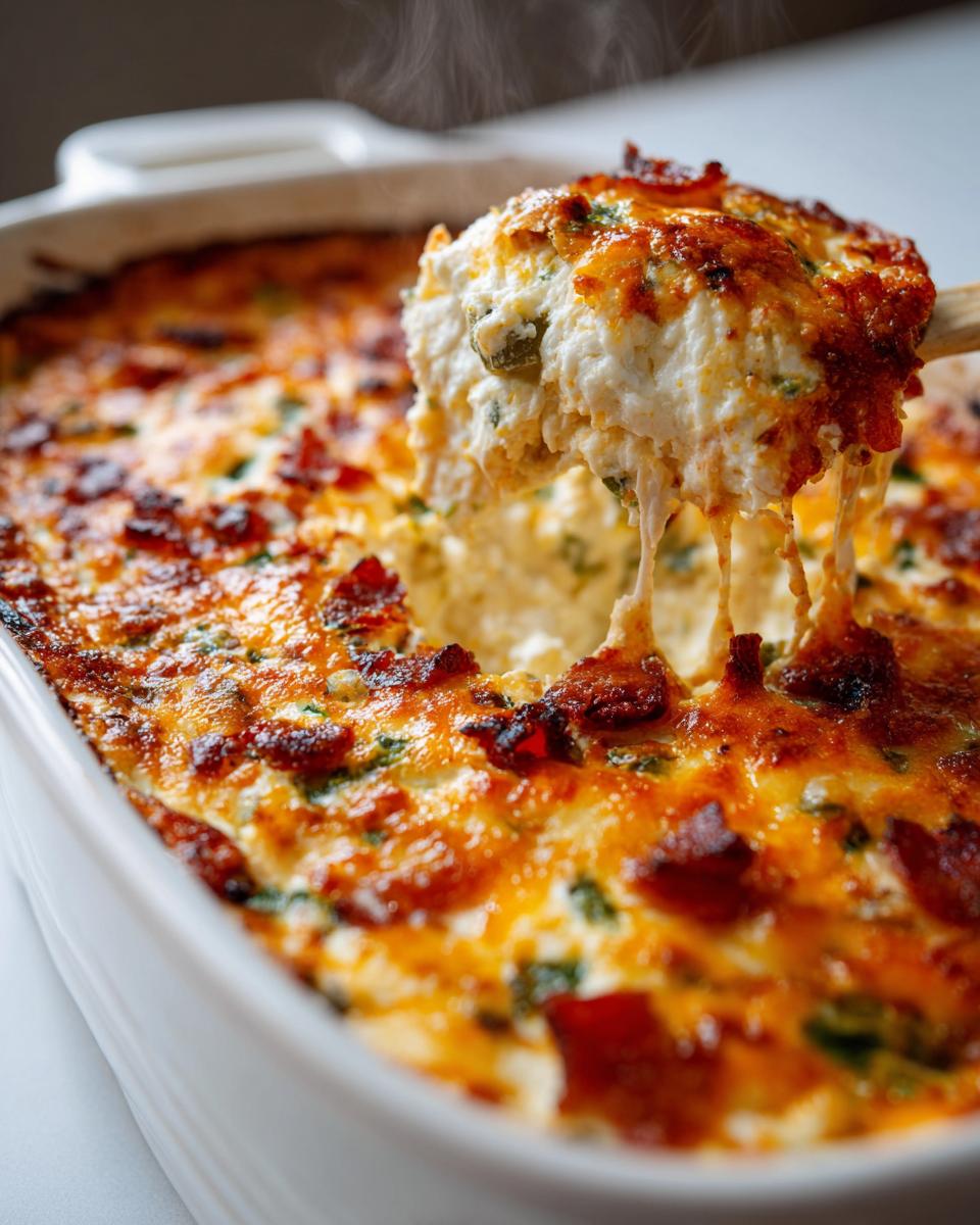 Jalapeño Popper Dip Recipe - Irresistible Creamy 30-Minute Party Favorite 7 Jalapeño popper dip - detail 2