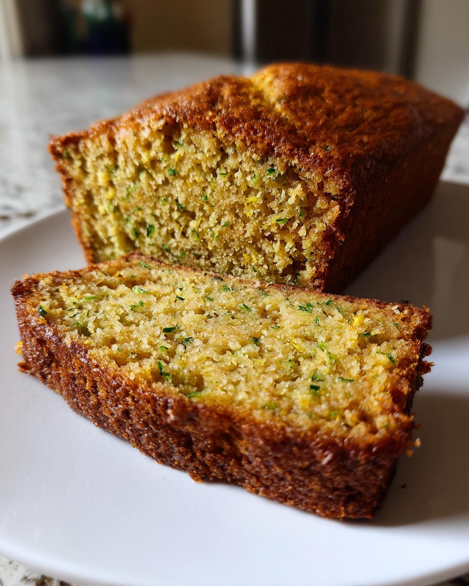 Sensational Luscious Lemon Zucchini Bread Recipe - 12 Slices of Bliss 8 Luscious Lemon Zucchini Bread - detail 3