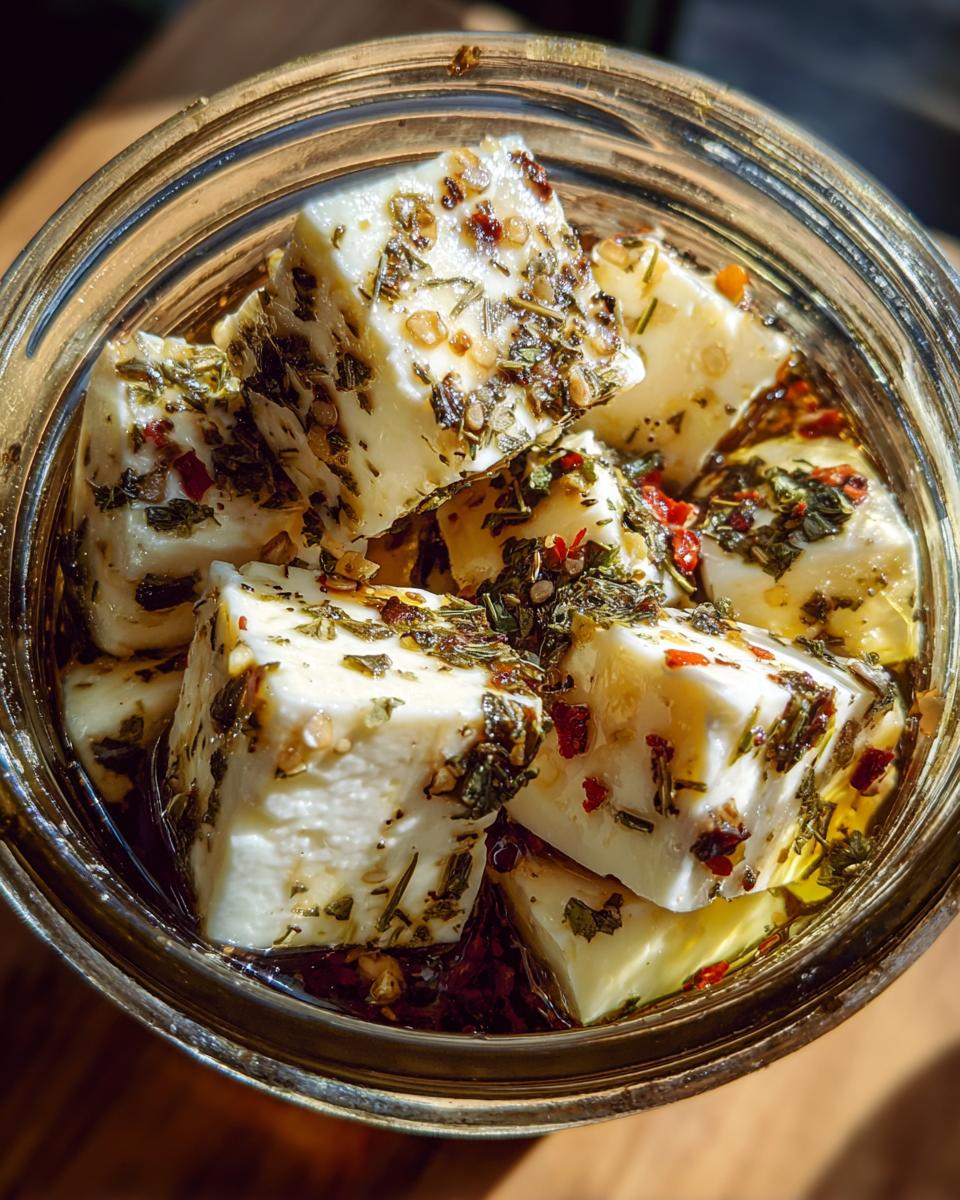 Marinated Cheese Recipe: 5-Ingredient Flavor Bomb in 15 Minutes 8 Marinated Cheese Recipe - detail 3