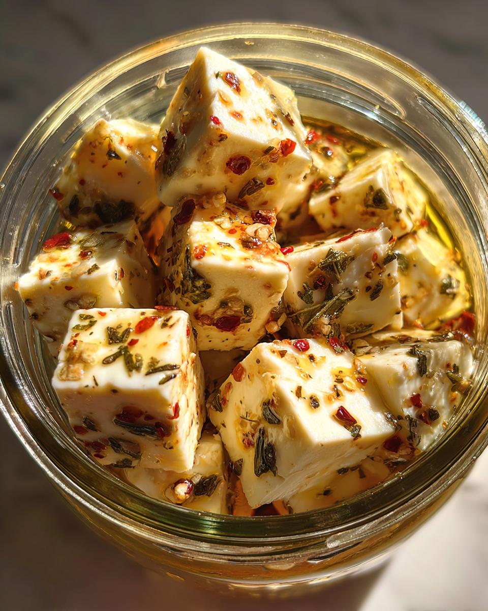 Marinated Cheese Recipe: 5-Ingredient Flavor Bomb in 15 Minutes 9 Marinated Cheese Recipe - detail 4