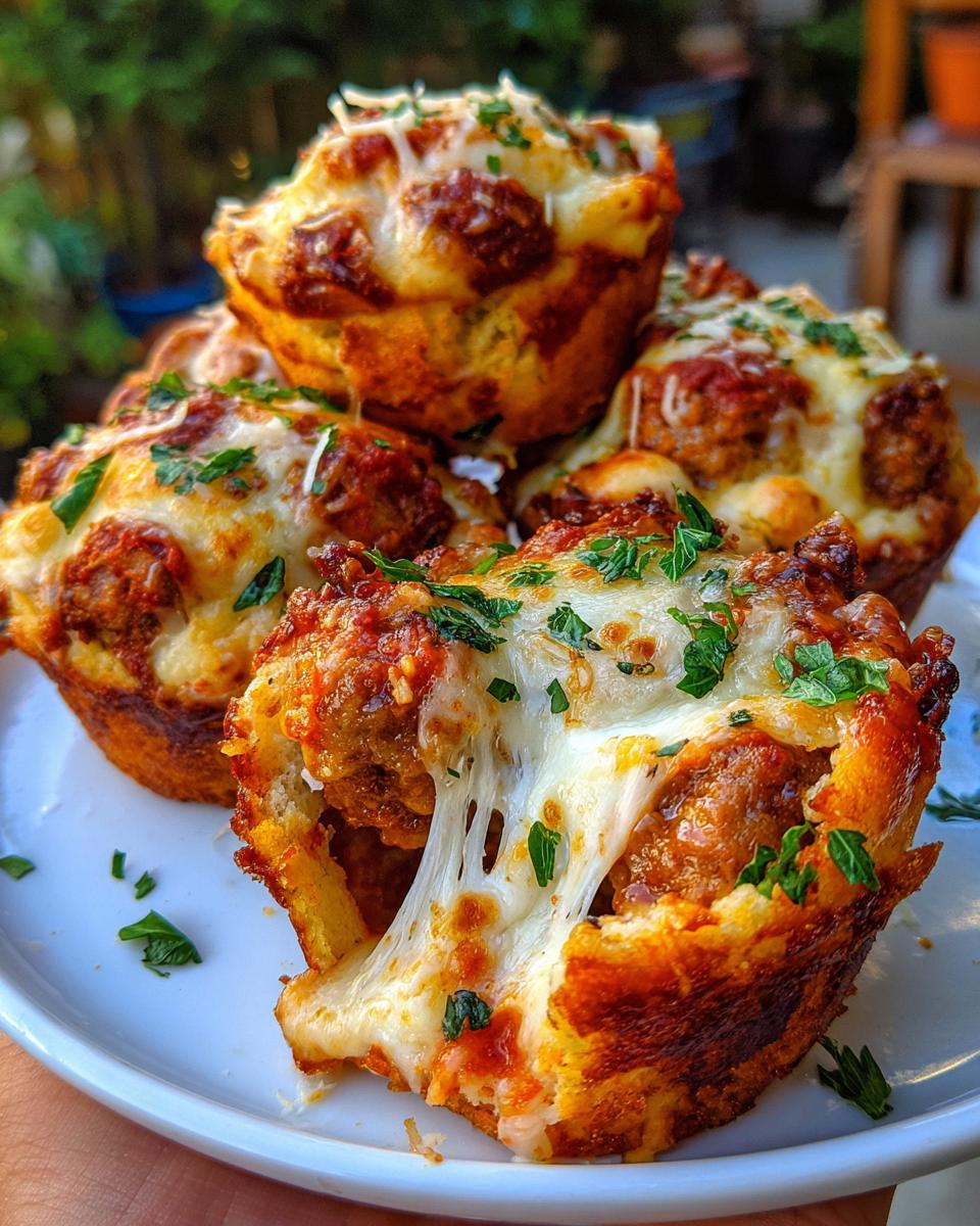 Meatball Sub Cupcakes - detail 1