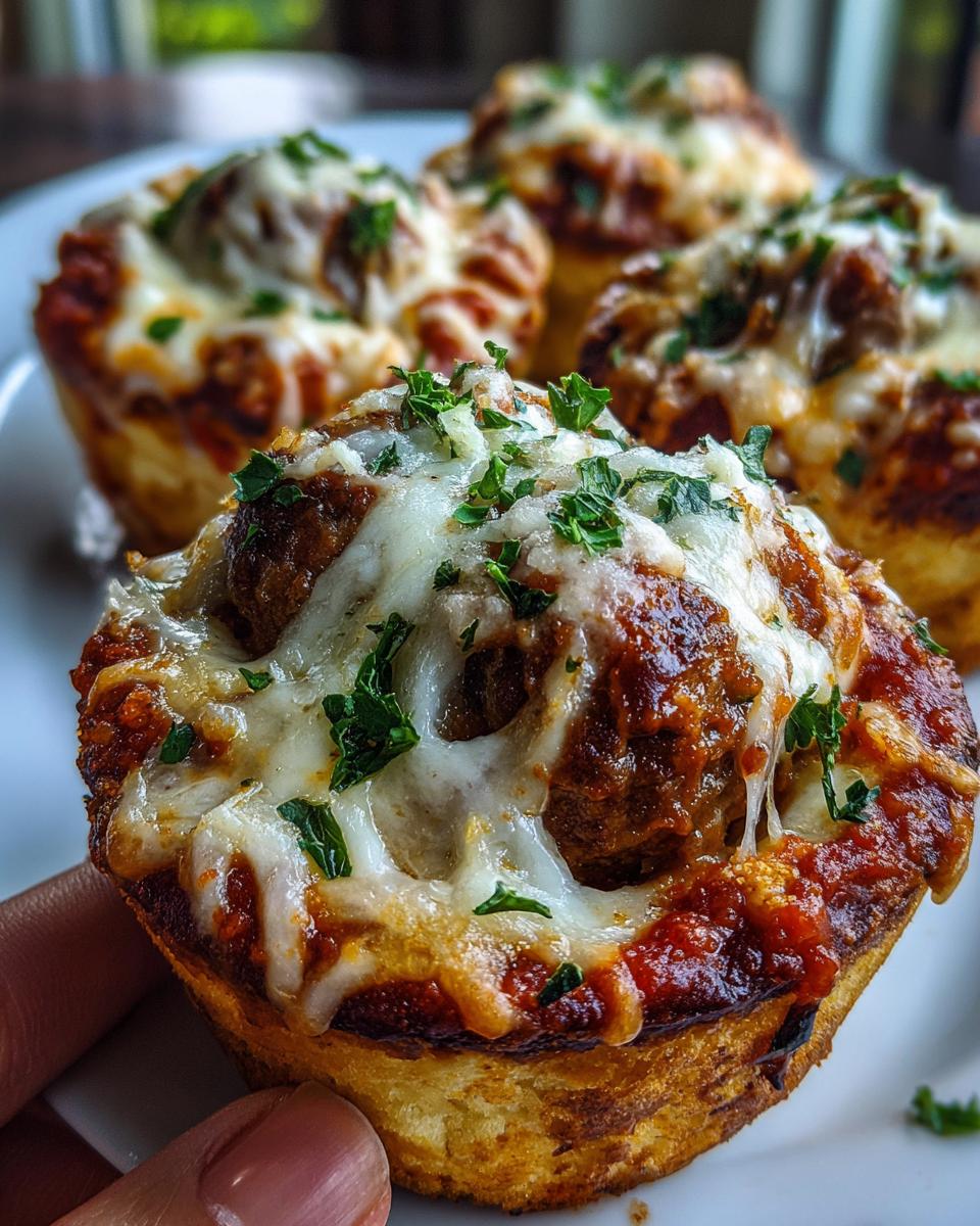 Meatball Sub Cupcakes - detail 3