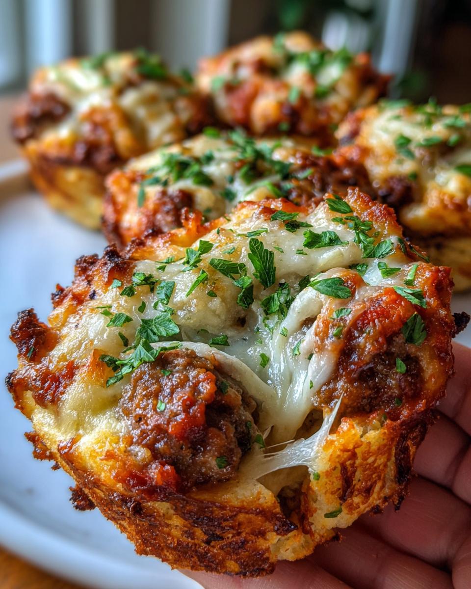 Meatball Sub Cupcakes - detail 4