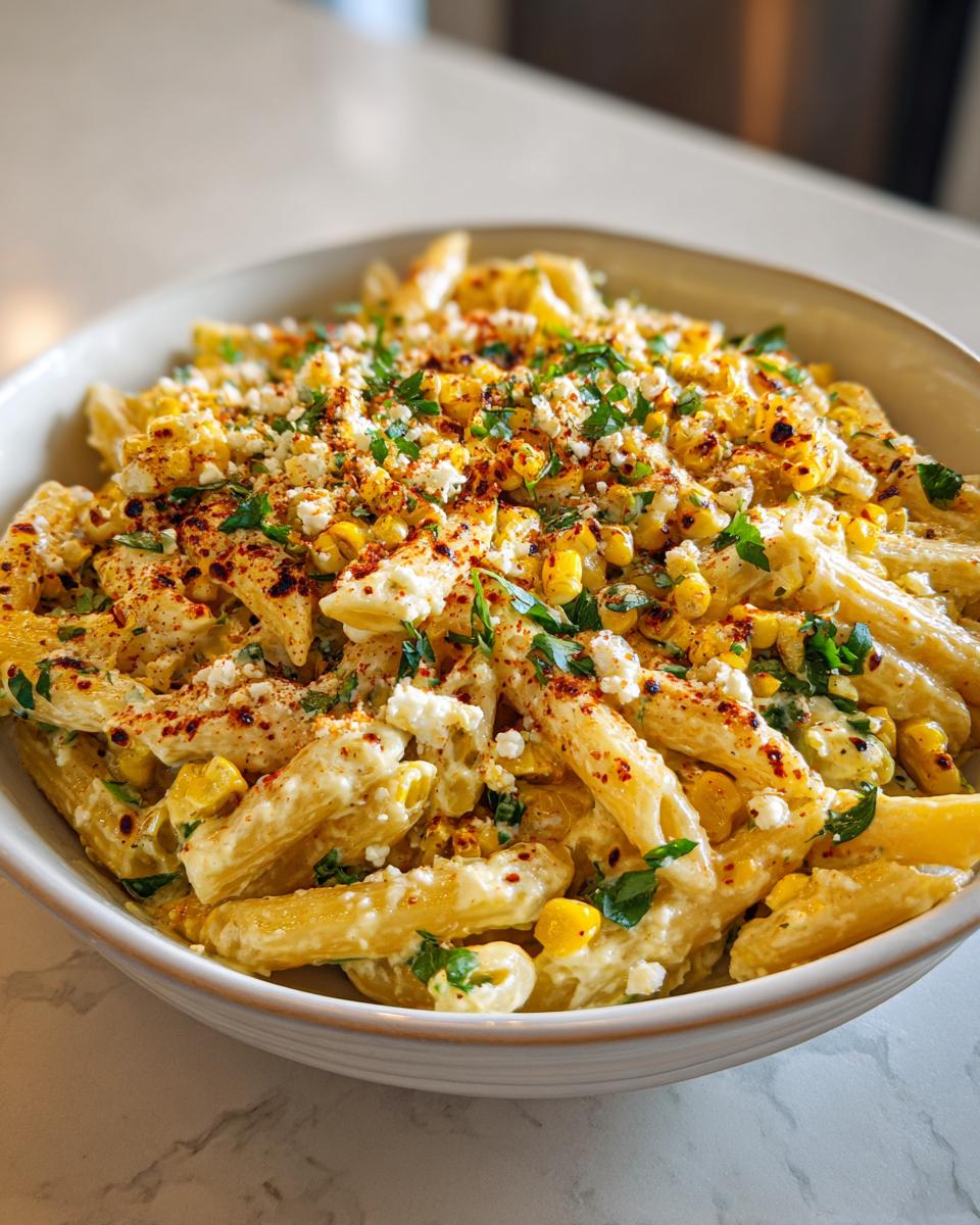 20-Minute Mexican Street Corn Pasta Salad So Delicious 9 Mexican Street Corn Pasta Salad - detail 4