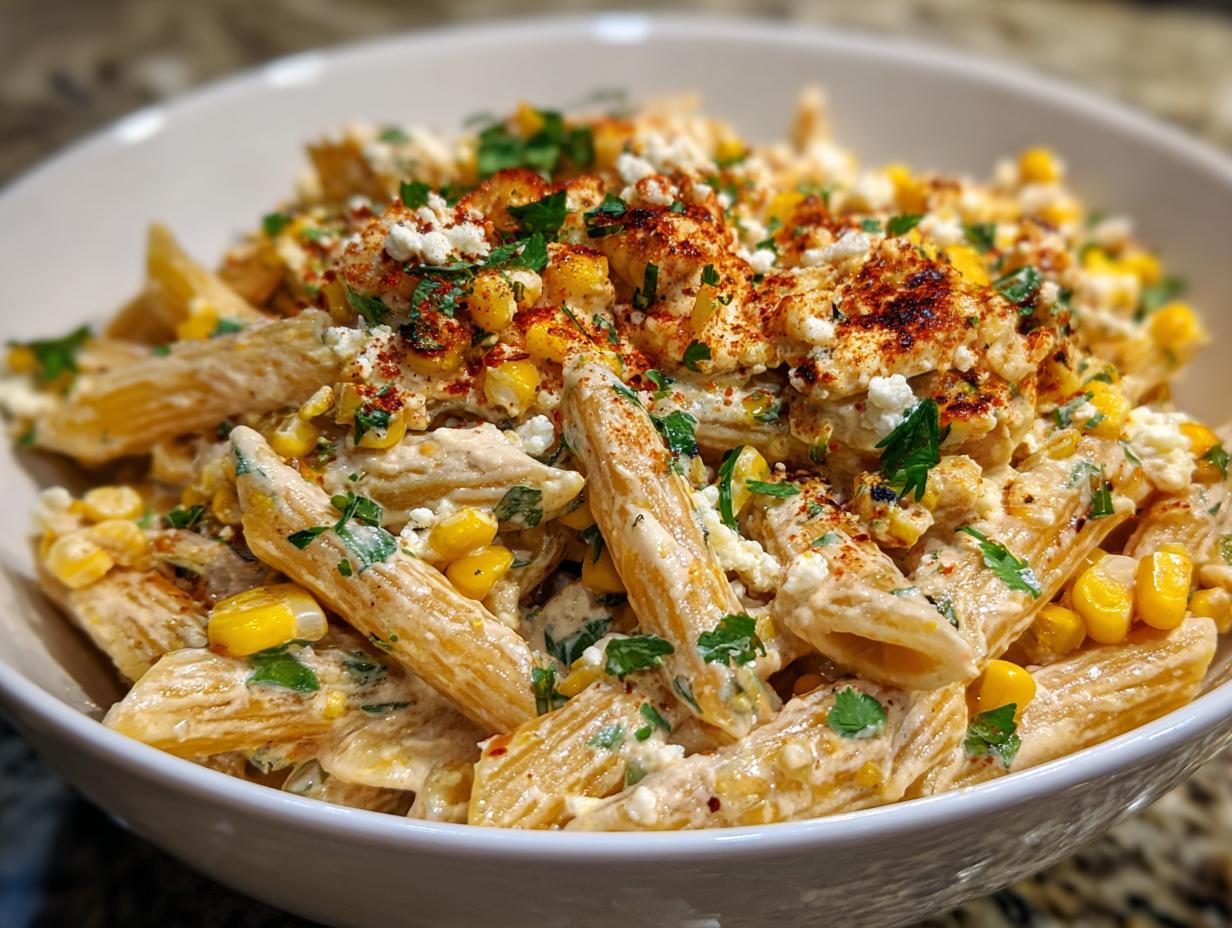 Mexican Street Corn Pasta Salad