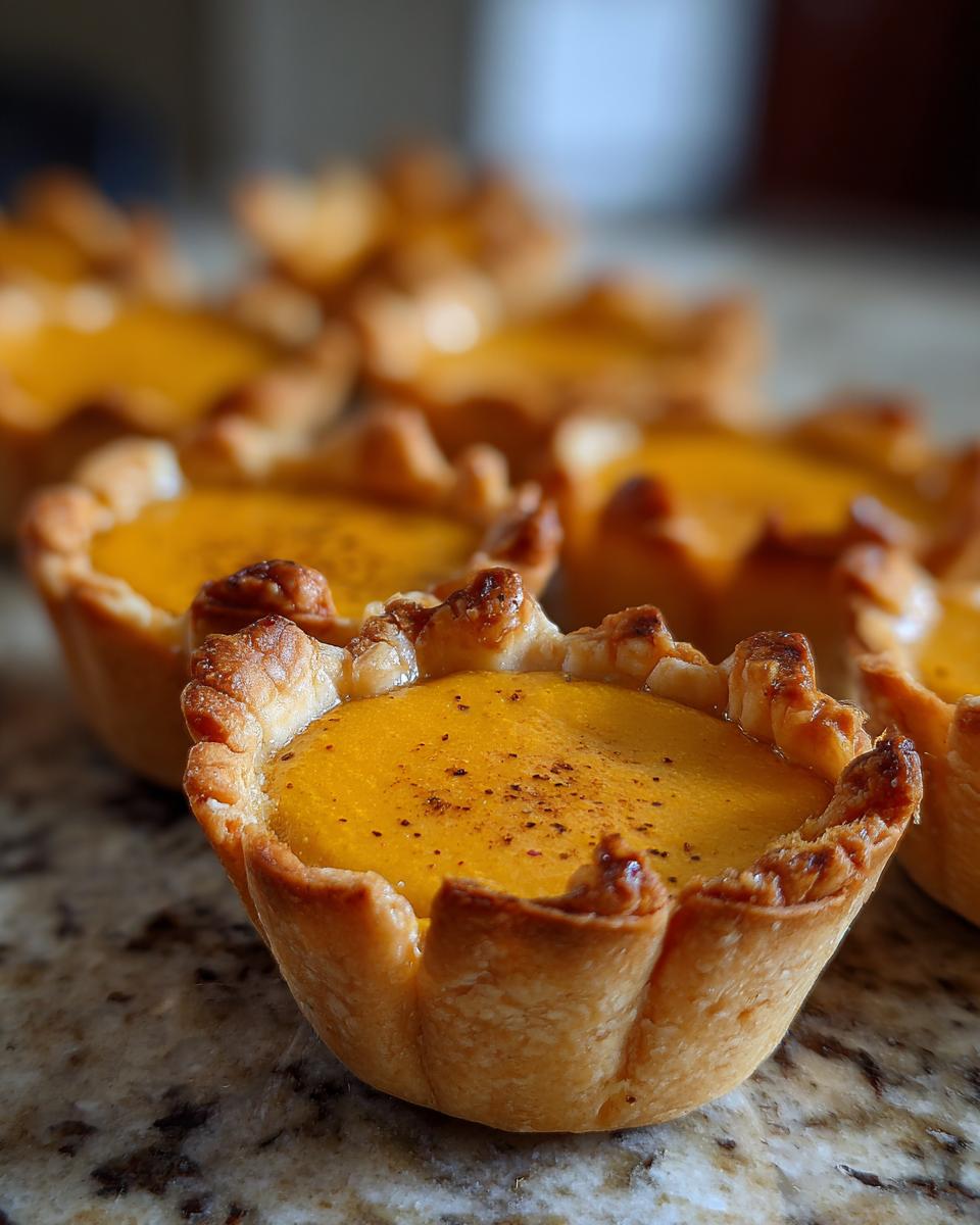 Mini Pumpkin Pie Bites - detail 3