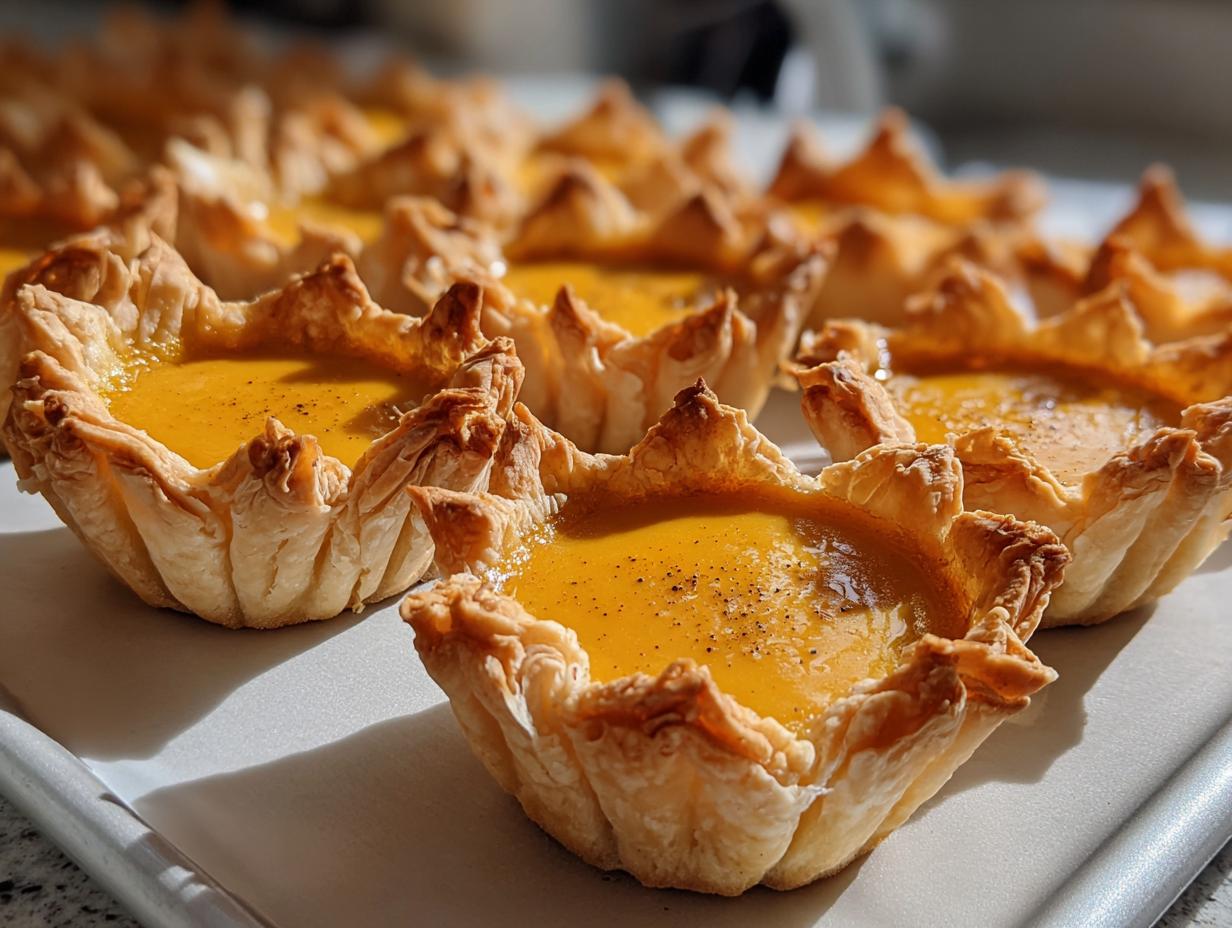 Mini Pumpkin Pie Bites