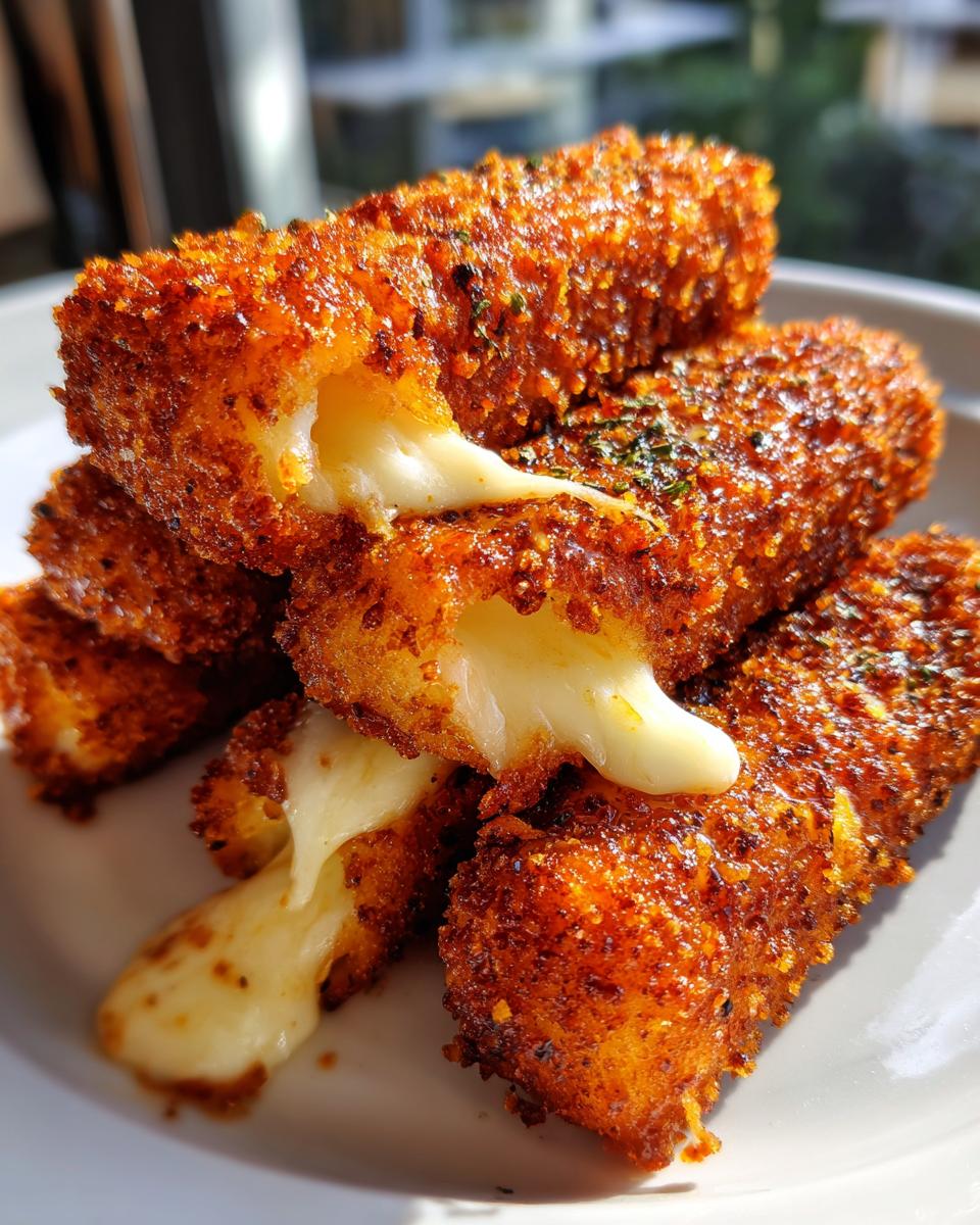 Spicy Nashville Hot Mozzarella Sticks You Can’t Resist 6 Nashville Hot Mozzarella Sticks - detail 2