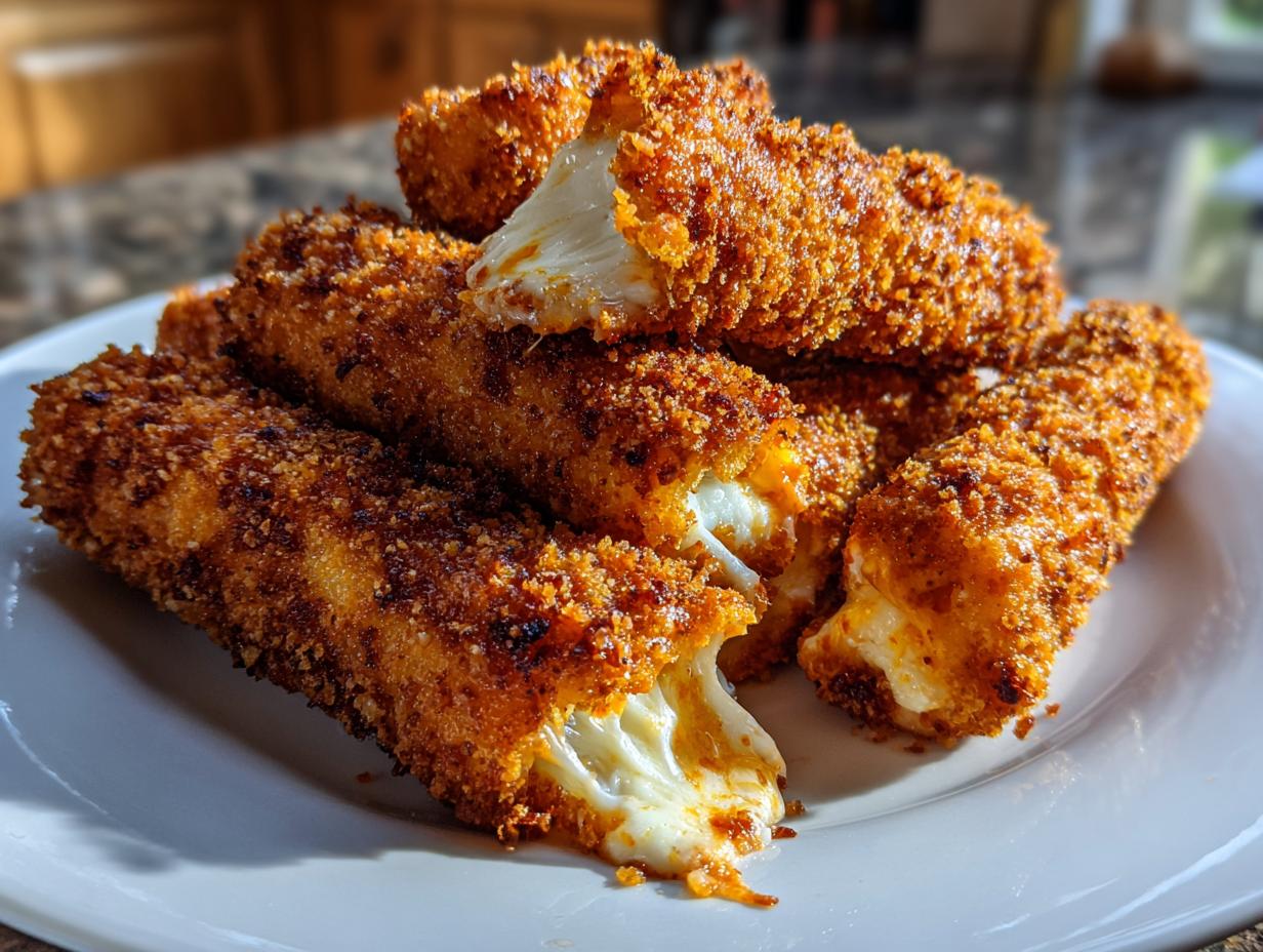 Nashville Hot Mozzarella Sticks