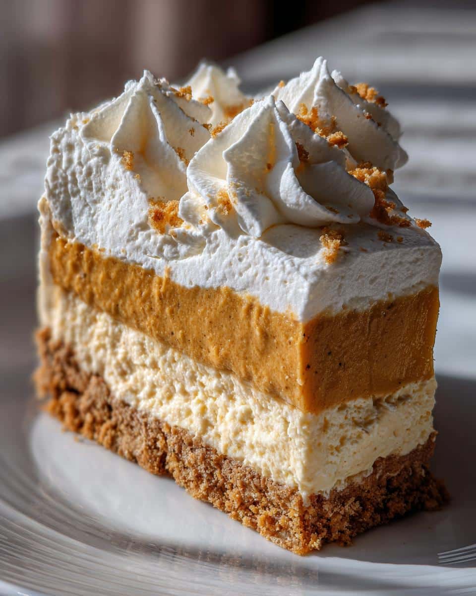 40-Minute No-Bake Pumpkin Lush Pie That Will Dazzle Guests 4 No-Bake Pumpkin Lush Pie - detail 1