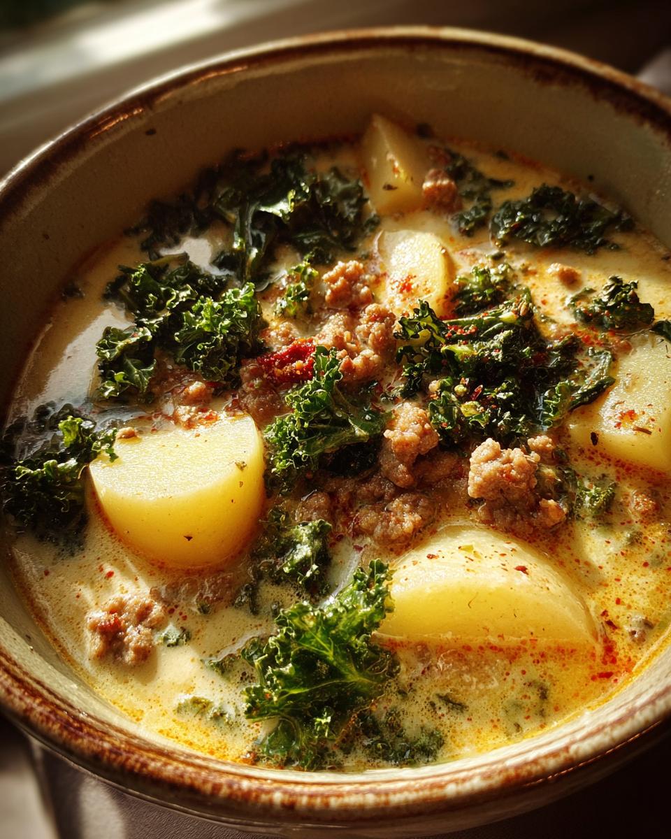 Creamy Olive Garden Zuppa Toscana Soup in Just 40 Minutes 6 Olive Garden Zuppa Toscana Soup - detail 1