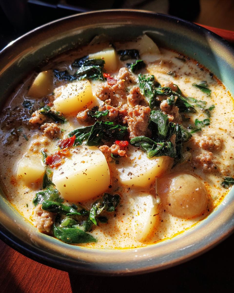 Creamy Olive Garden Zuppa Toscana Soup in Just 40 Minutes 8 Olive Garden Zuppa Toscana Soup - detail 3