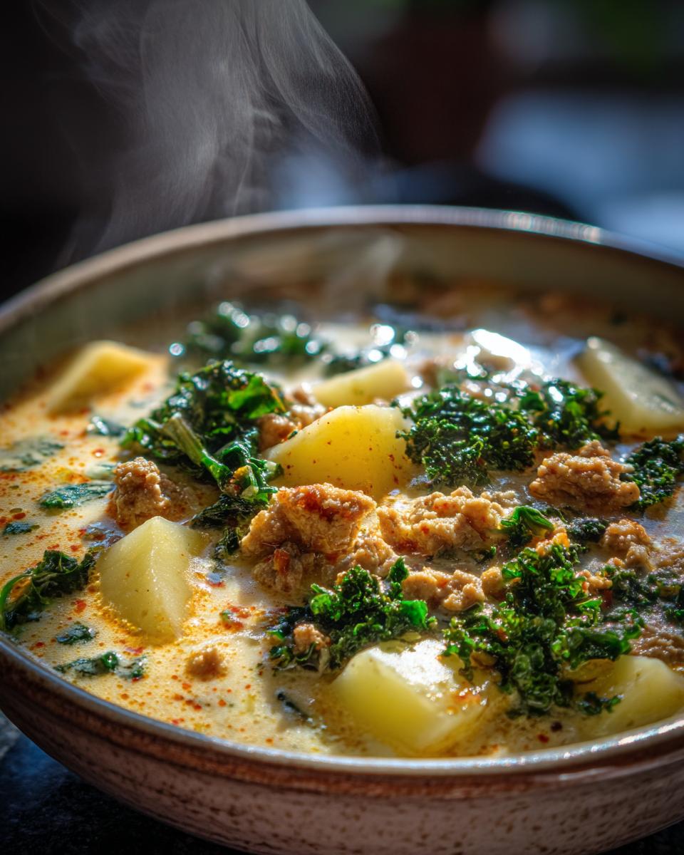 Creamy Olive Garden Zuppa Toscana Soup in Just 40 Minutes 9 Olive Garden Zuppa Toscana Soup - detail 4