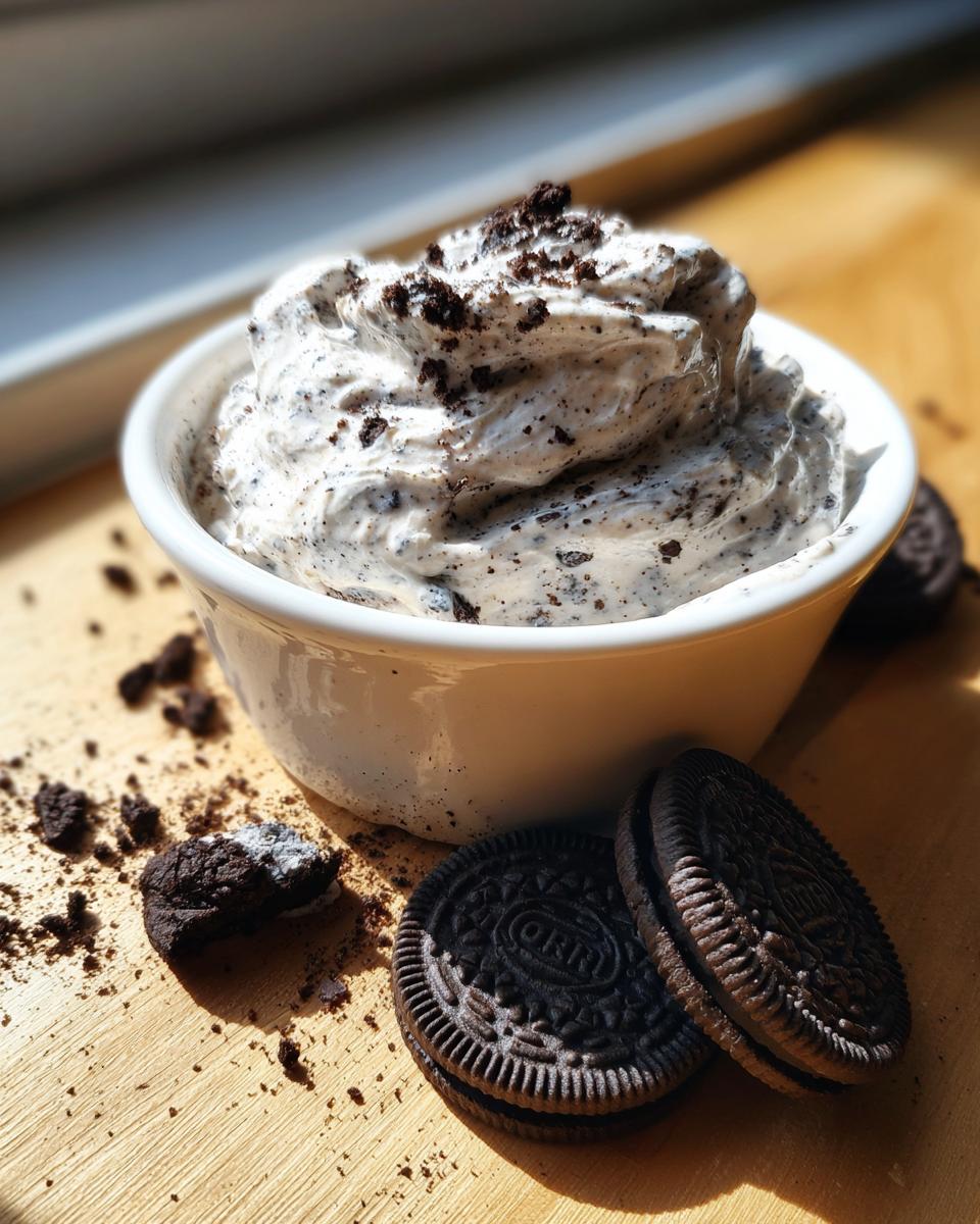 Creamy 5-Ingredient Oreo Dip You'll Crave Forever 9 Oreo Dip - detail 4