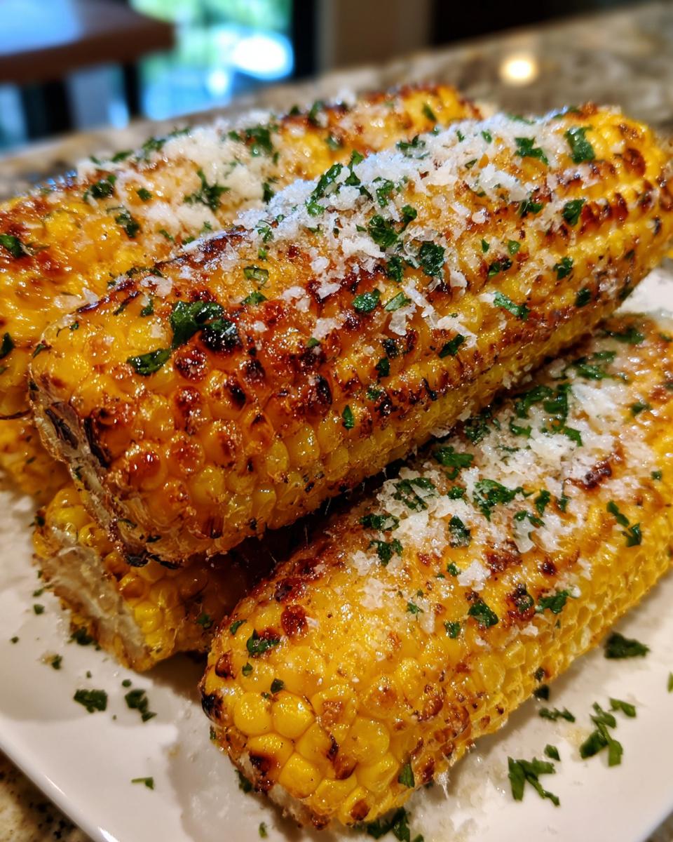 Irresistible Parmesan Garlic Grilled Corn in 20 Minutes 6 Parmesan Garlic Grilled Corn - detail 1