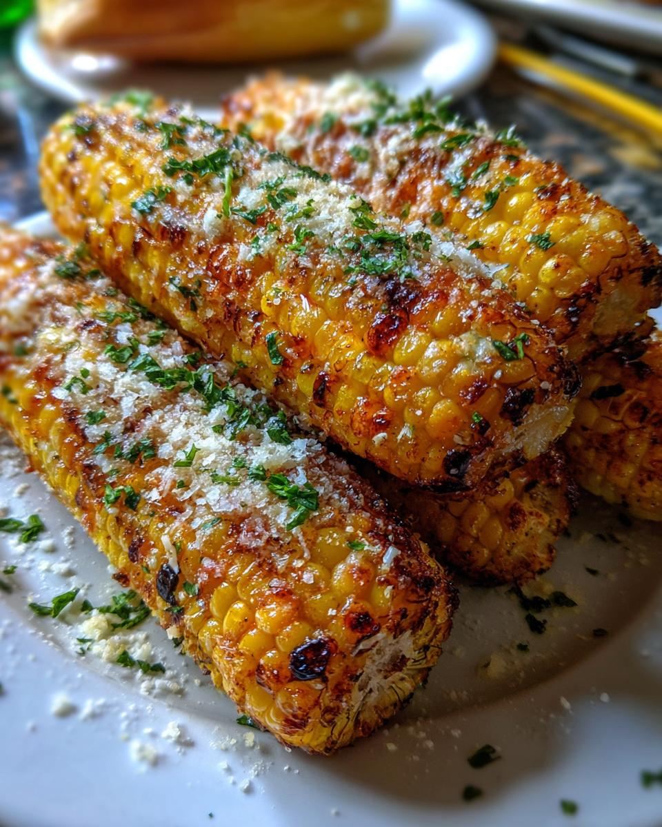 Irresistible Parmesan Garlic Grilled Corn in 20 Minutes 7 Parmesan Garlic Grilled Corn - detail 2