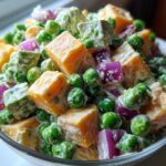 Creamy Pea Salad With Cheese in Just 10 Minutes 10 Pea Salad With Cheese