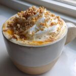 Peach Cobbler Latte: 5-Ingredient Cozy Dessert in a Mug 10 Peach Cobbler Latte