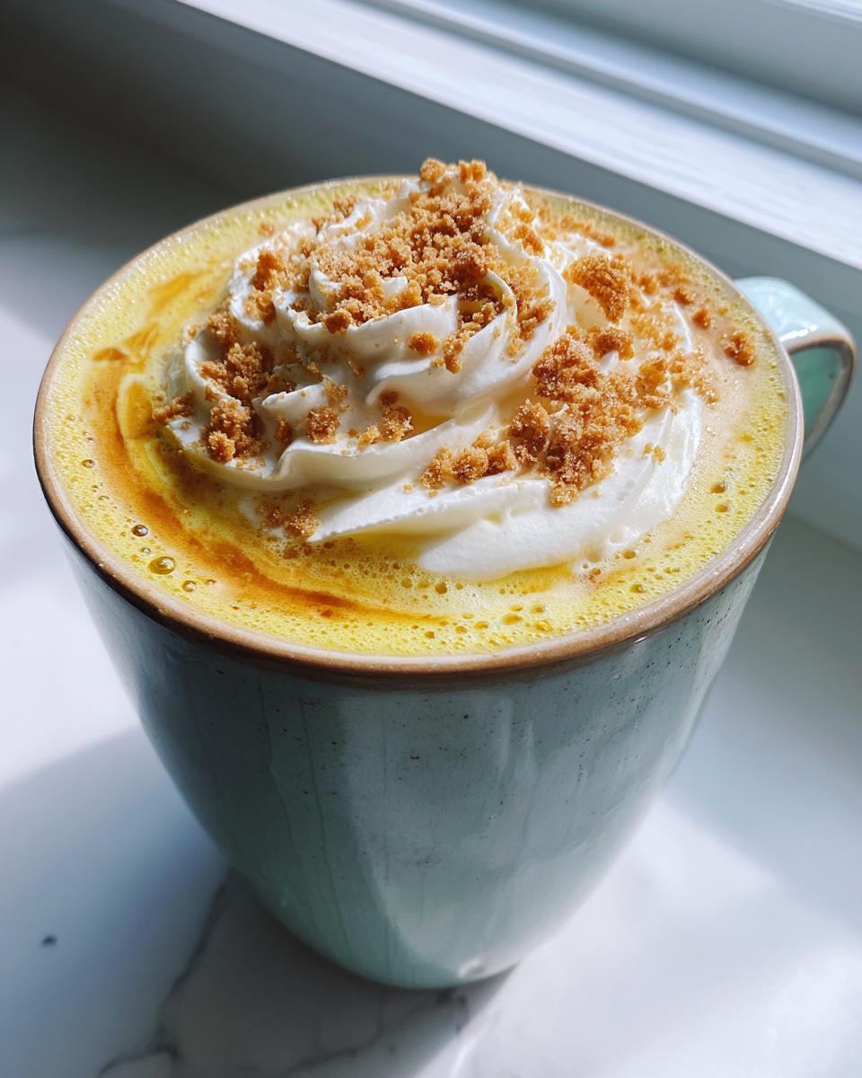 Peach Cobbler Latte - detail 3