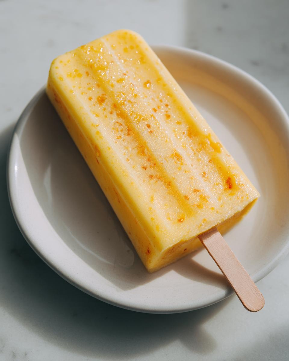 5-Ingredient Peach Daiquiri Popsicles: Irresistible Summer Bliss 5 Peach Daiquiri Popsicles - detail 1