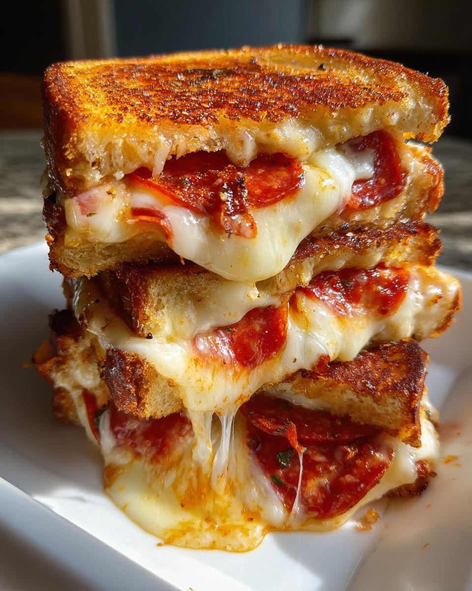 Pepperoni Pizza Grilled Cheese - detail 1