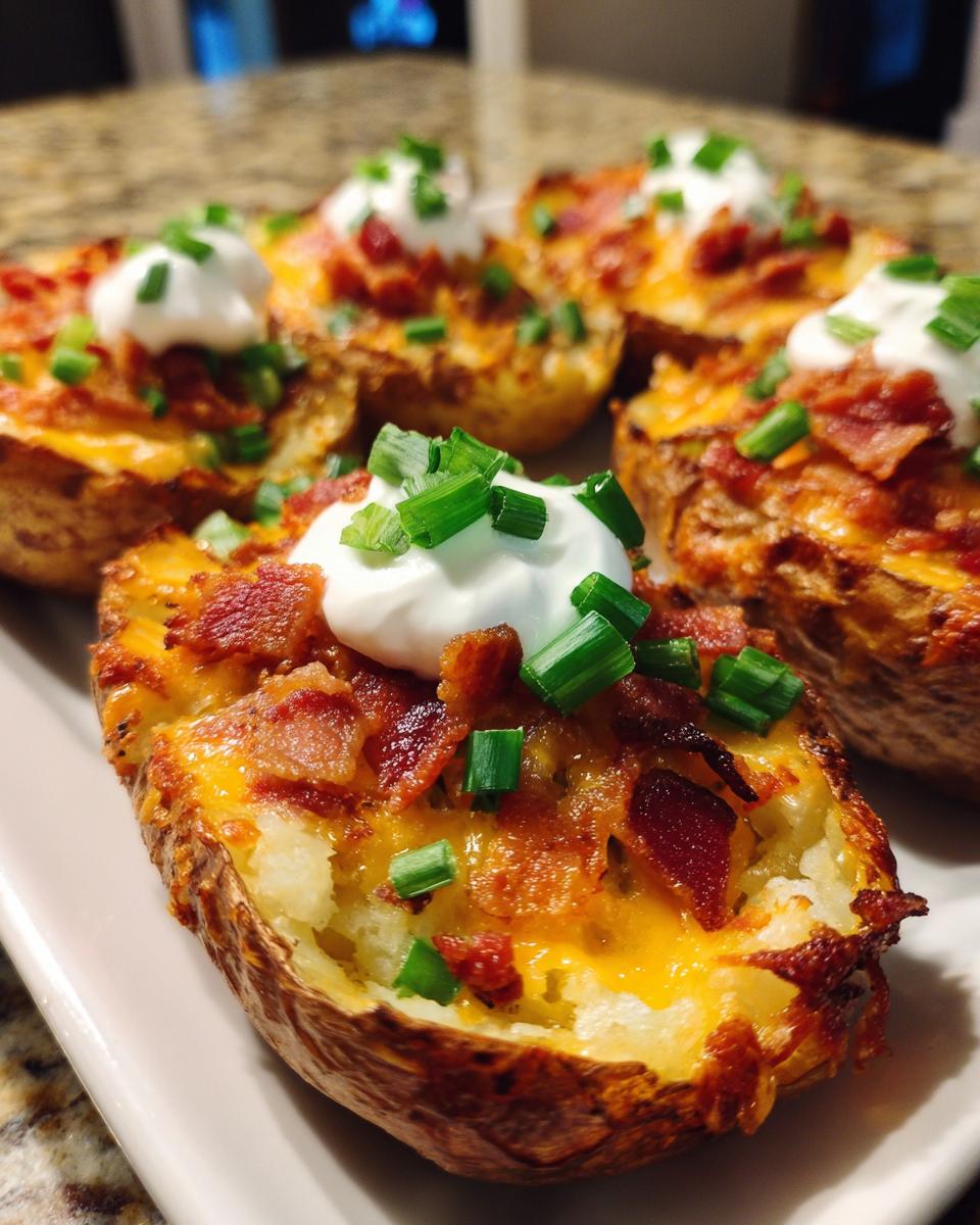 Crispy 4-Ingredient Potato Skins You’ll Crave Forever 7 Potato Skins - detail 2