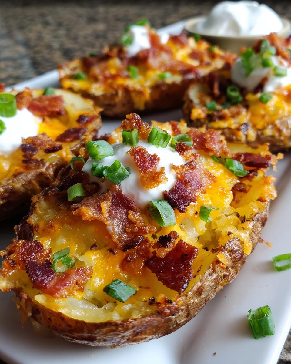Crispy 4-Ingredient Potato Skins You’ll Crave Forever 8 Potato Skins - detail 3