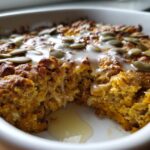 30-Minute Pumpkin Baked Oats - A Cozy Fall Breakfast Game Changer 8 Pumpkin Baked Oats