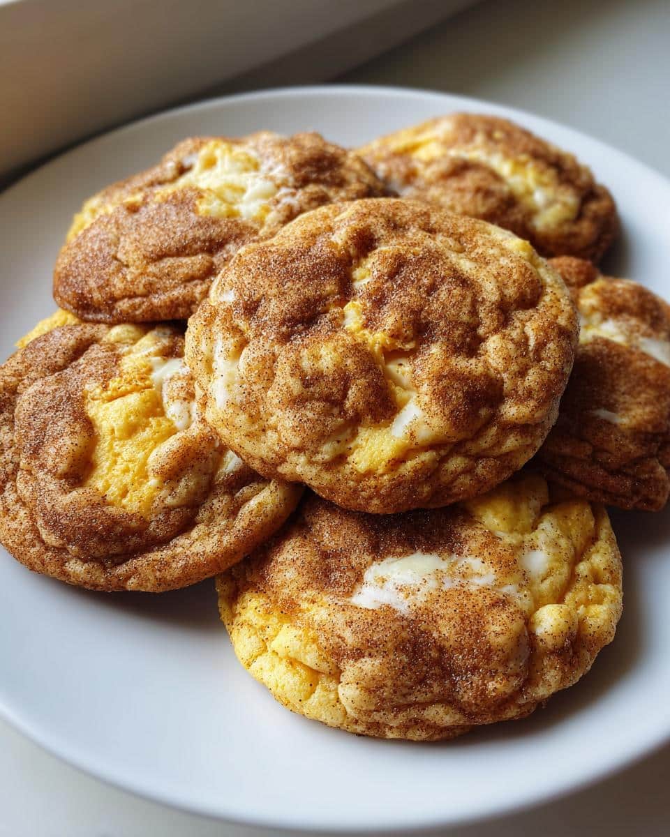 Irresistible Pumpkin Cheesecake Cookies in 25 Minutes 5 Pumpkin Cheesecake Cookies - detail 2
