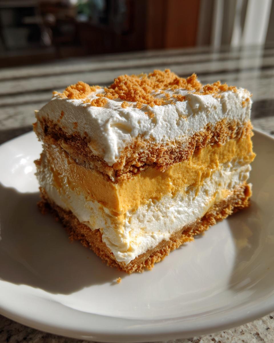 30-Minute Pumpkin Cheesecake Lasagna: Creamy Decadence Delight 5 Pumpkin Cheesecake Lasagna - detail 1