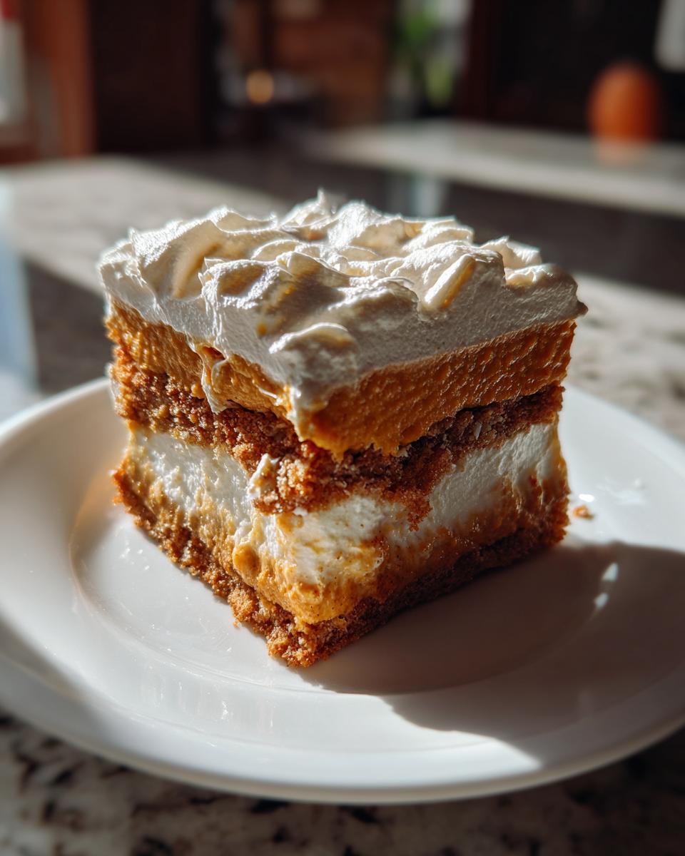 30-Minute Pumpkin Cheesecake Lasagna: Creamy Decadence Delight 6 Pumpkin Cheesecake Lasagna - detail 2