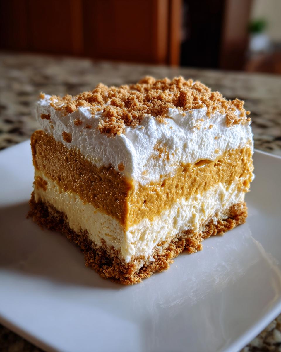 30-Minute Pumpkin Cheesecake Lasagna: Creamy Decadence Delight 7 Pumpkin Cheesecake Lasagna - detail 3