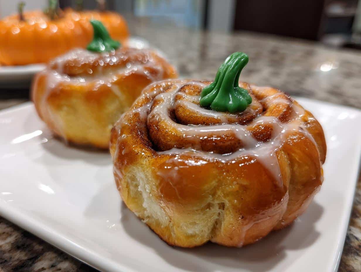 Pumpkin Cinnamon Rolls