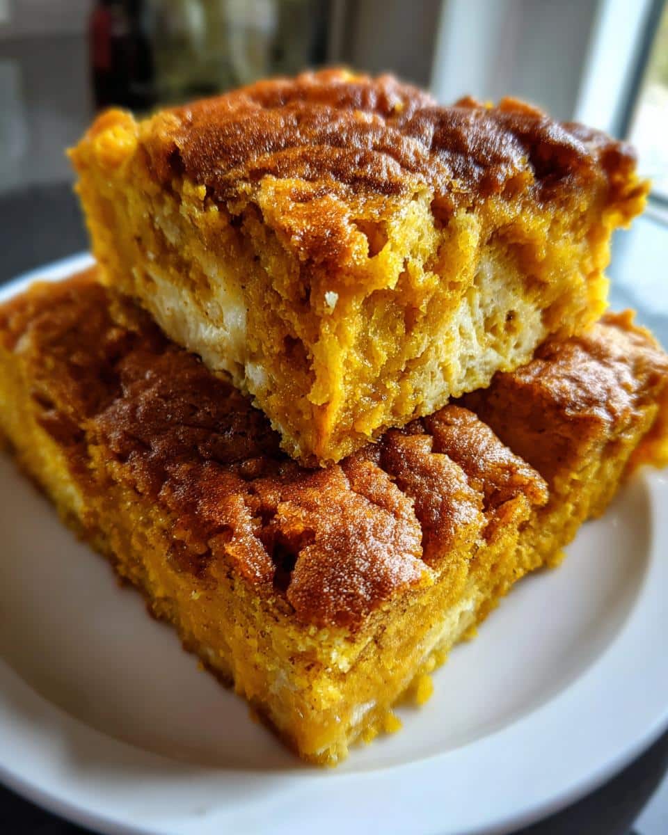 Pumpkin Dump Cake - detail 2