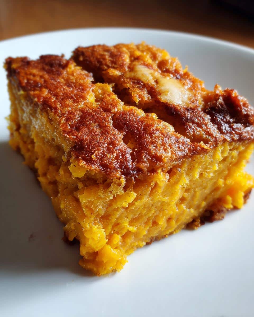 Pumpkin Dump Cake - detail 3