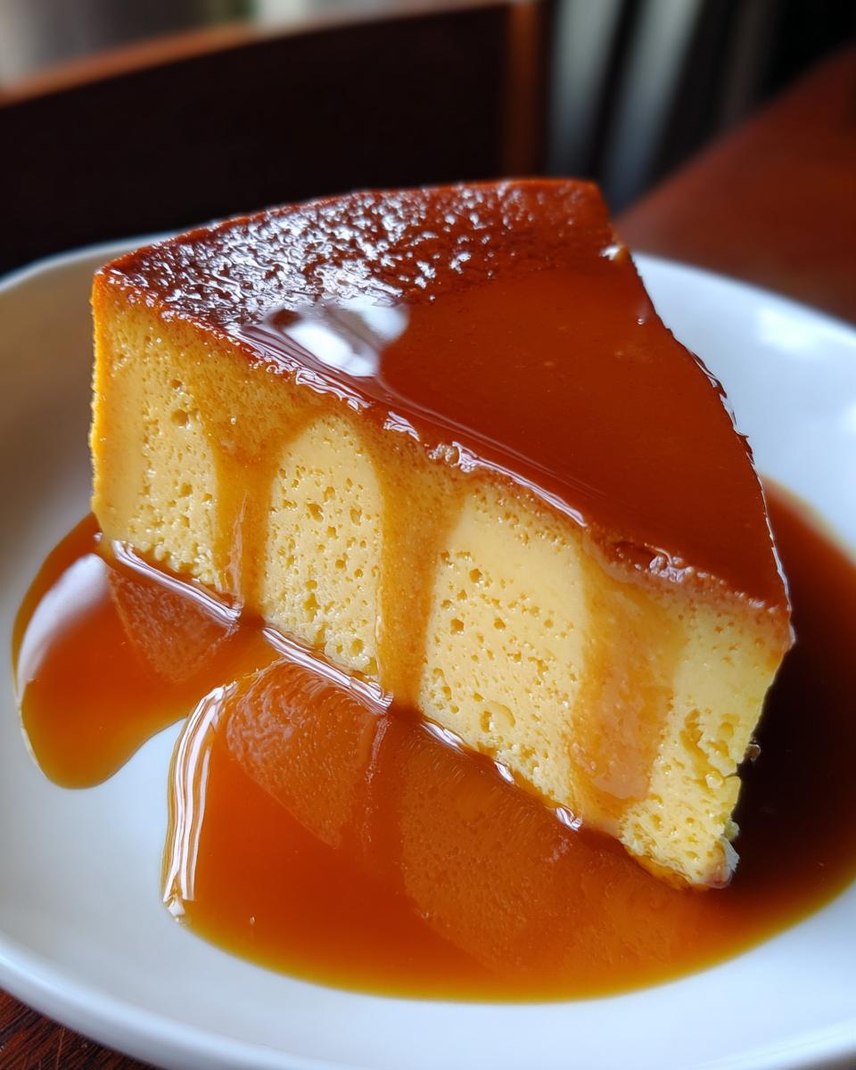 Pumpkin Flan - detail 2