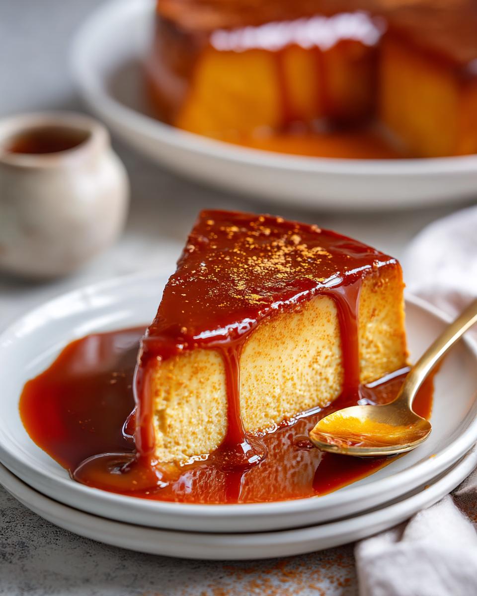 Pumpkin Flan - detail 4