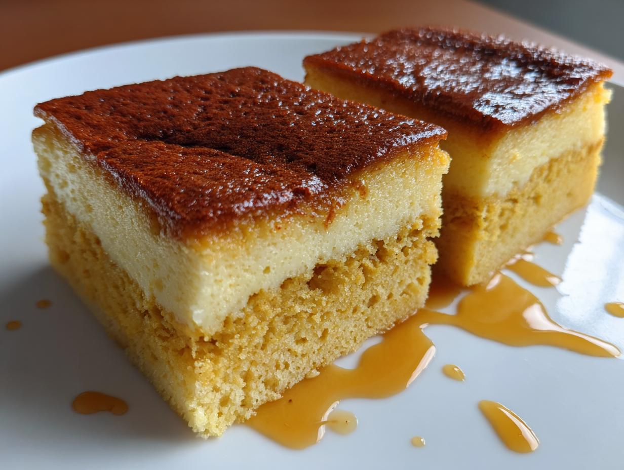 Pumpkin Magic Custard Cake Recipe