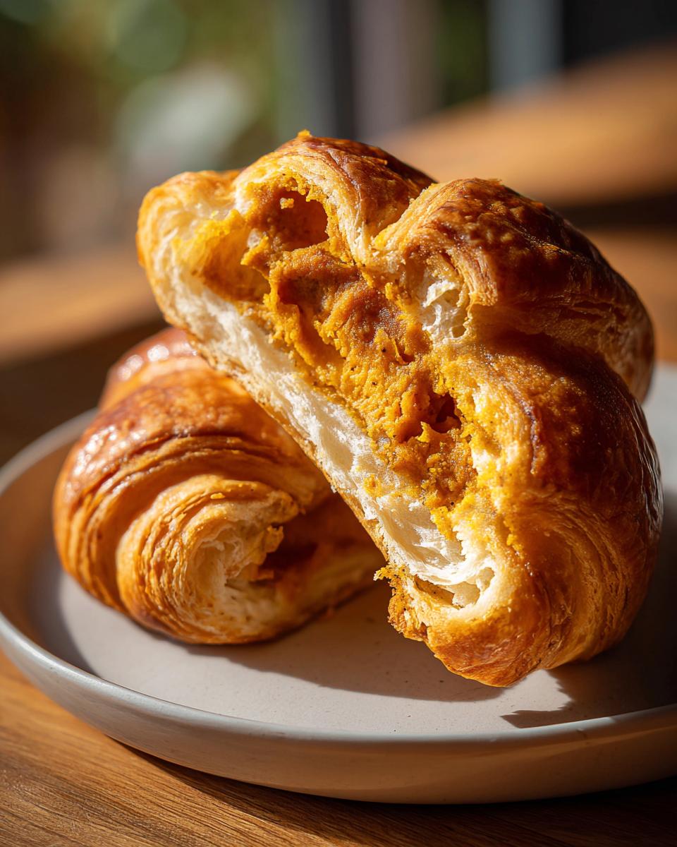 Pumpkin Pie Crescent Rolls - detail 1