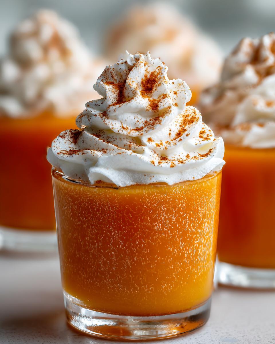 Pumpkin Pie Jello Shots - detail 2