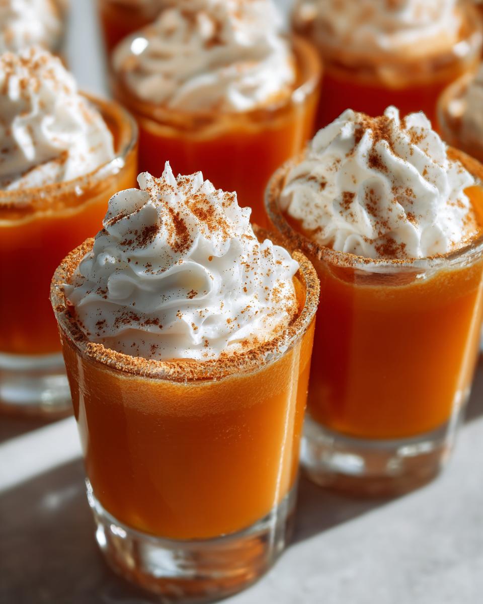 Pumpkin Pie Jello Shots - detail 3