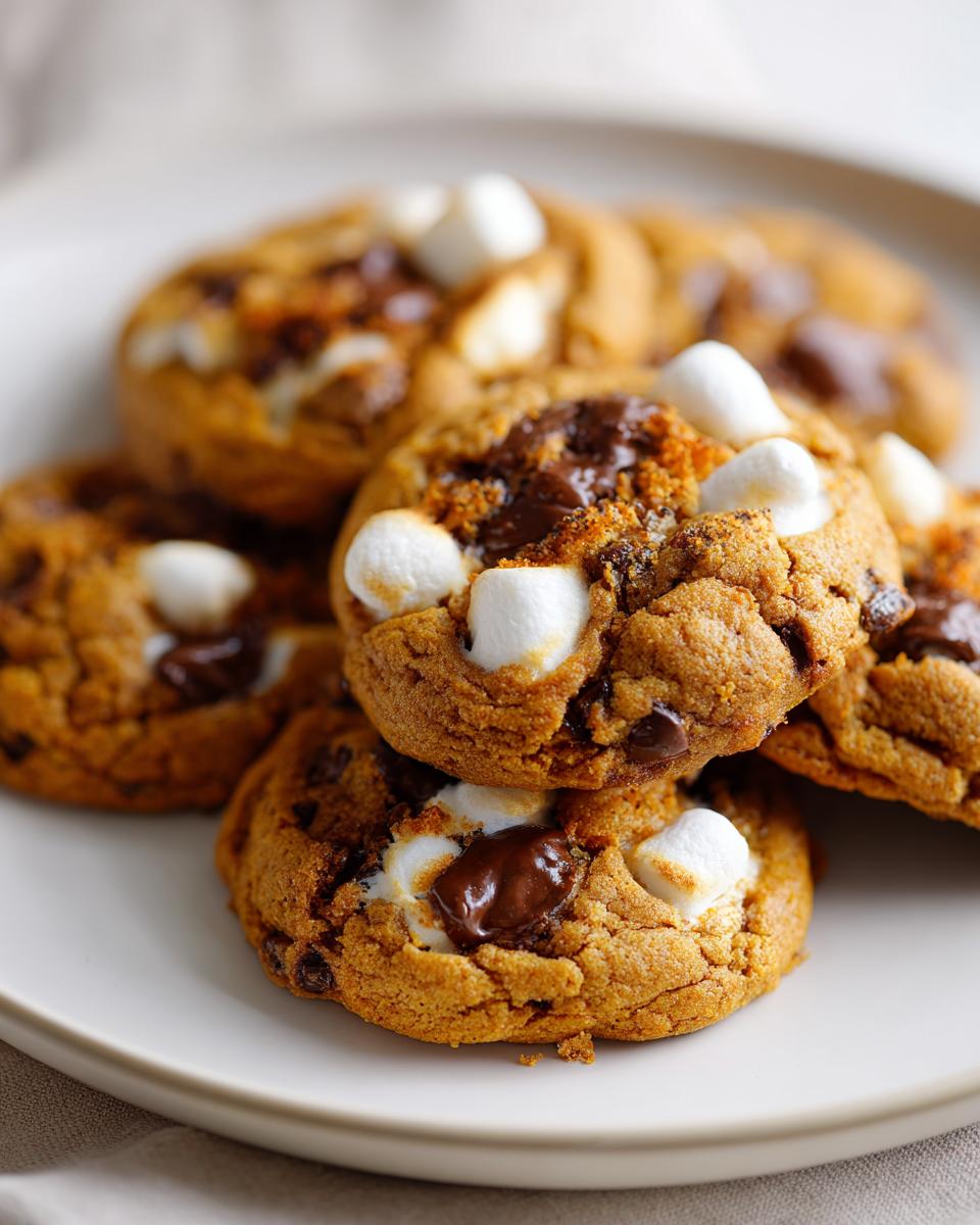 Irresistible Pumpkin S'mores Cookies Recipe in Just 8 Steps 6 Pumpkin S'mores Cookies - detail 1