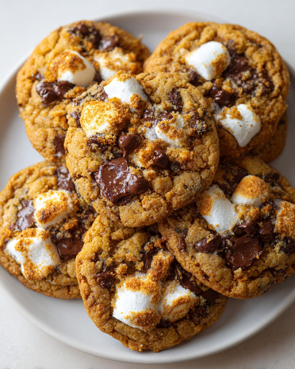 Irresistible Pumpkin S'mores Cookies: 3 Secrets to Perfection 6 Pumpkin S'mores Cookies - detail 1