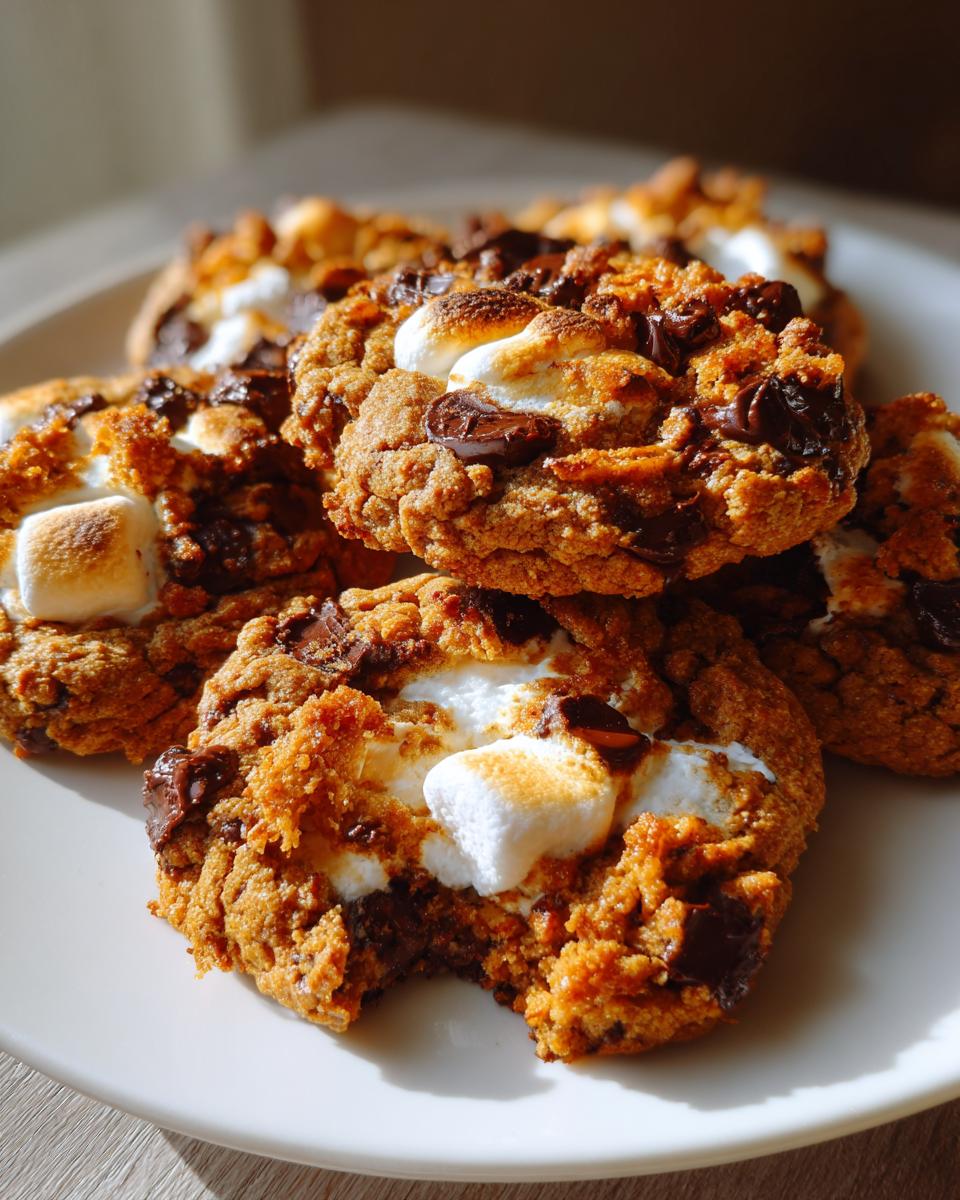 Irresistible Pumpkin S'mores Cookies: 3 Secrets to Perfection 7 Pumpkin S'mores Cookies - detail 2