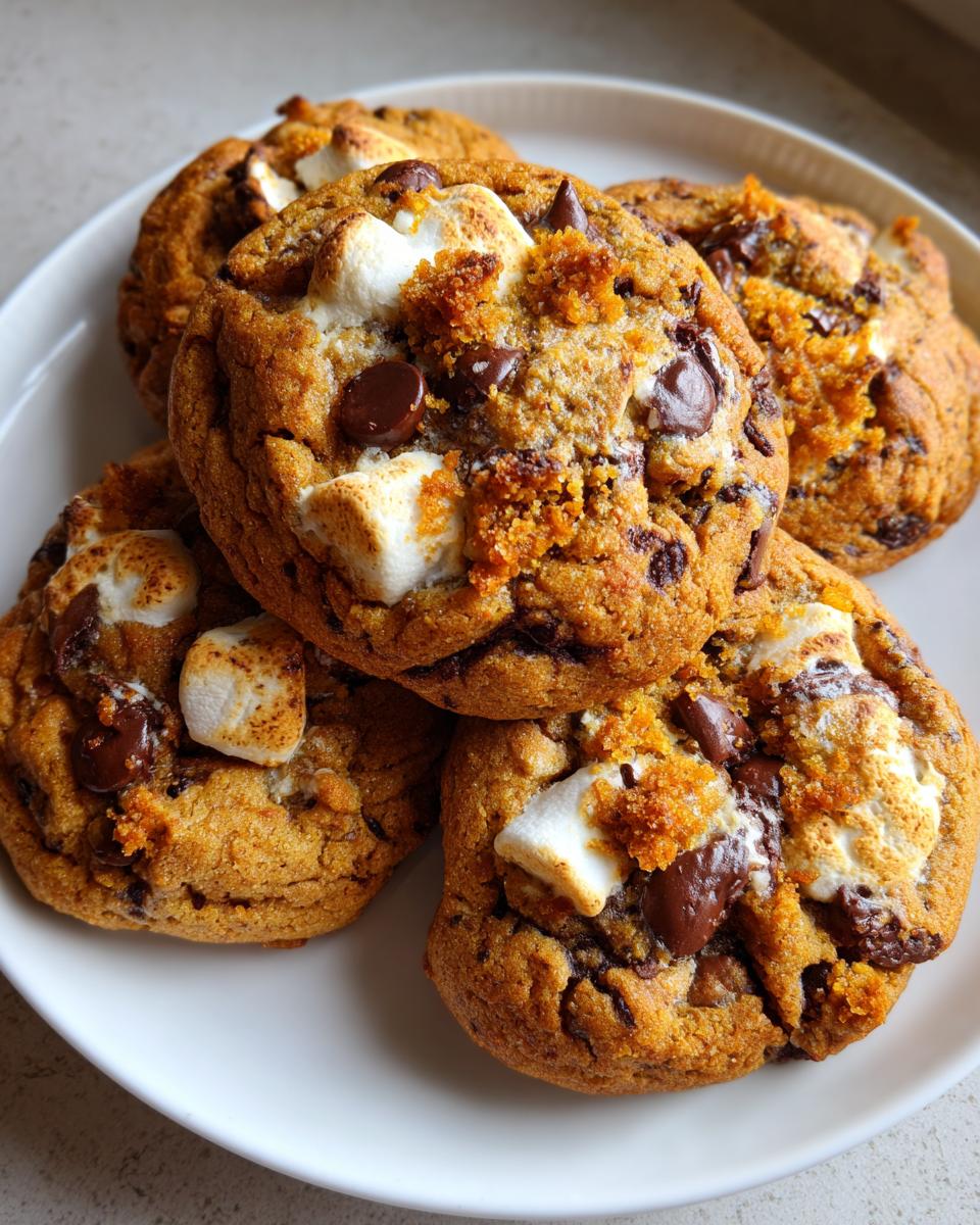Irresistible Pumpkin S'mores Cookies: 3 Secrets to Perfection 9 Pumpkin S'mores Cookies - detail 4