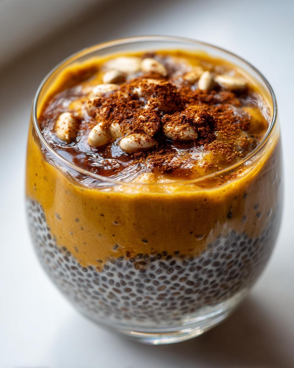 Pumpkin Spice Chia Pudding - detail 2