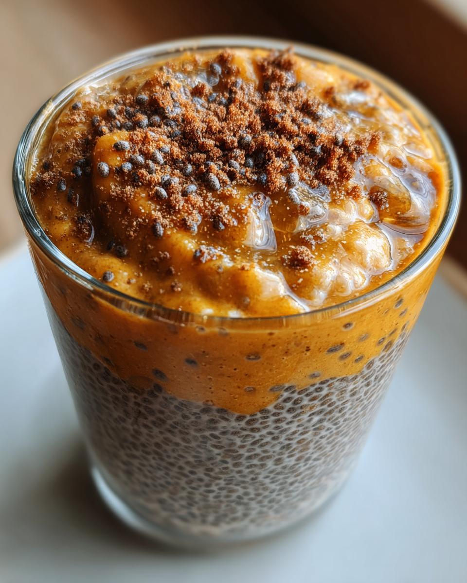 Pumpkin Spice Chia Pudding - detail 3